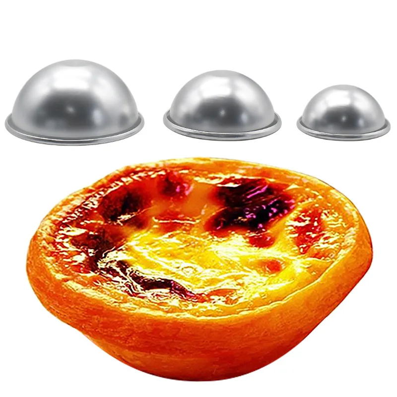 Semi-Circle Small Mochi Mold Baking Mold baking tray suitable for Cake dessert egg tart pudding making
Semi-Circle Small Mochi Mold Baking Mold baking tray suitable for Cake dessert egg tart pudding making