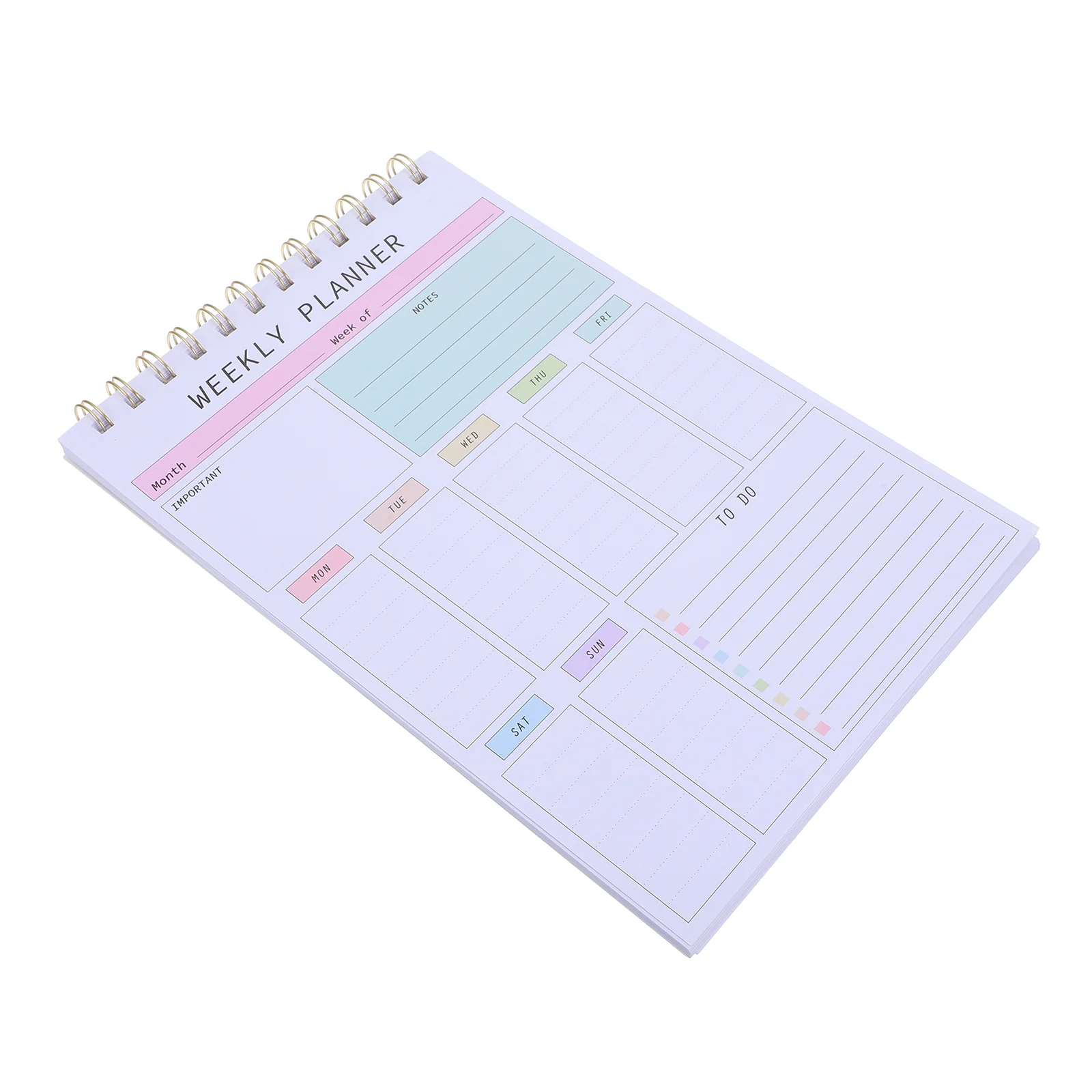 Weekly Planner Notepad Teacher Undated Student Periodicals Desk Time Block Spiral Paper Daily Task Schedule
Weekly Planner Notepad Teacher Undated Student Periodicals Desk Time Block Spiral Paper Daily Task Schedule