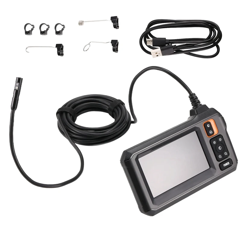 AA01-Industrial Endoscope Camera 4.3In IPS Screen 1080P IP67 Waterproof With Dual Lens For Pipe Sewer Inspection Car Repair
AA01-Industrial Endoscope Camera 4.3In IPS Screen 1080P IP67 Waterproof With Dual Lens For Pipe Sewer Inspection Car Repair