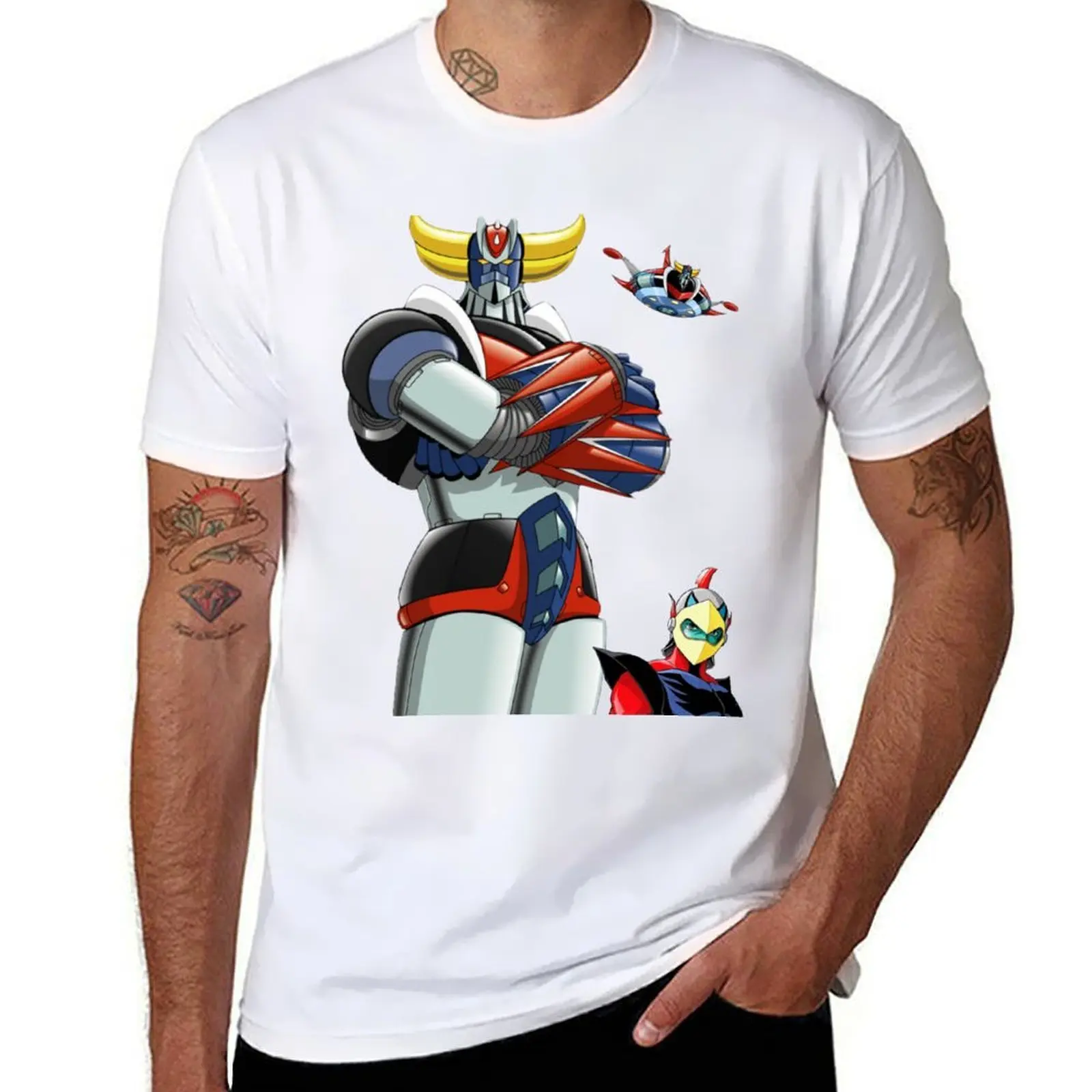 Goldorak - UFO Robot T-Shirt graphic t shirts for man cotton tshirt 100% T-Shirt
Goldorak - UFO Robot T-Shirt graphic t shirts for man cotton tshirt 100% T-Shirt
