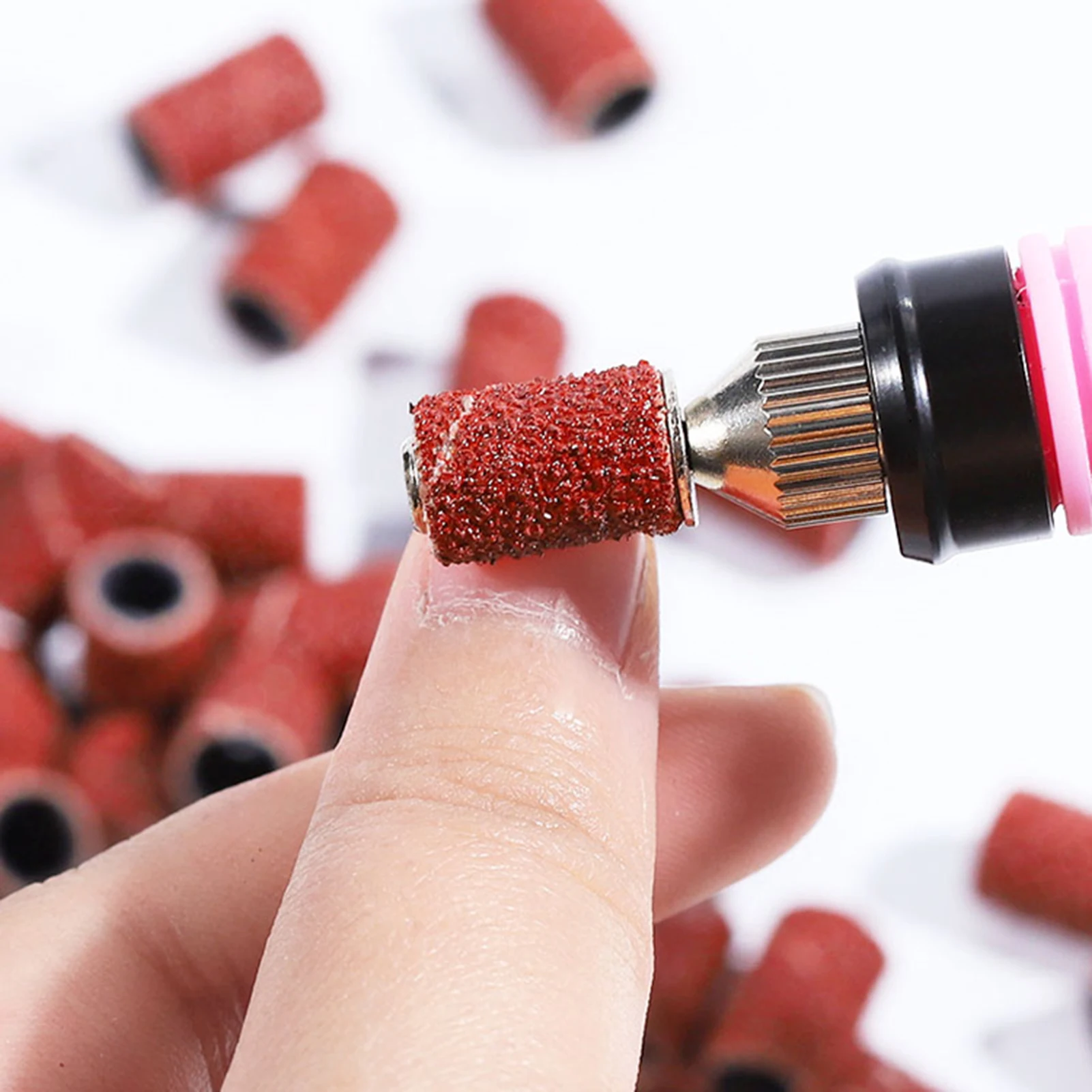 100pcs electric manicure machine sanding cap with nail drill polishing accessories sanding drill file pedicure tools
100pcs electric manicure machine sanding cap with nail drill polishing accessories sanding drill file pedicure tools