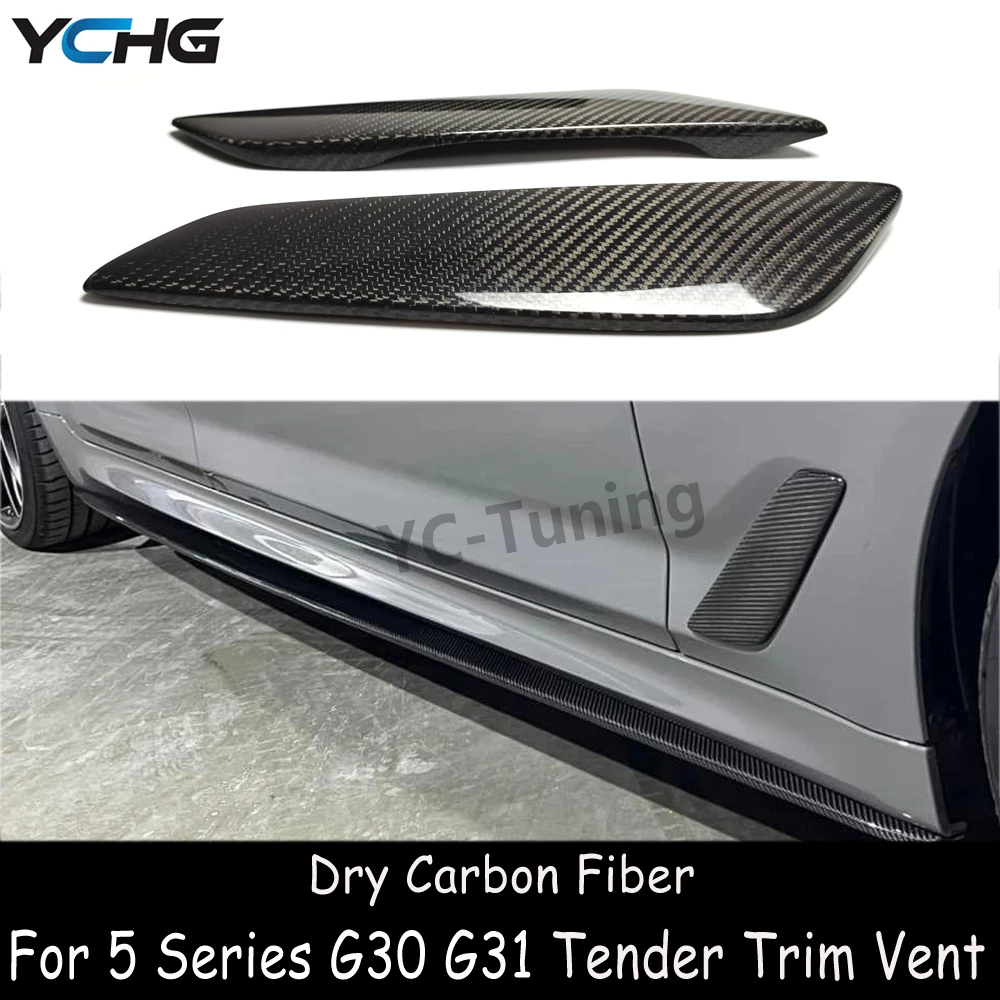 G30 Dry Carbon Fiber Side Fender Trim Vent For BMW 5 Series G30 G31 Fender Side Air Vent Outlet Cover Trim 520i 530i 540i M550i
G30 Dry Carbon Fiber Side Fender Trim Vent For BMW 5 Series G30 G31 Fender Side Air Vent Outlet Cover Trim 520i 530i 540i M550i