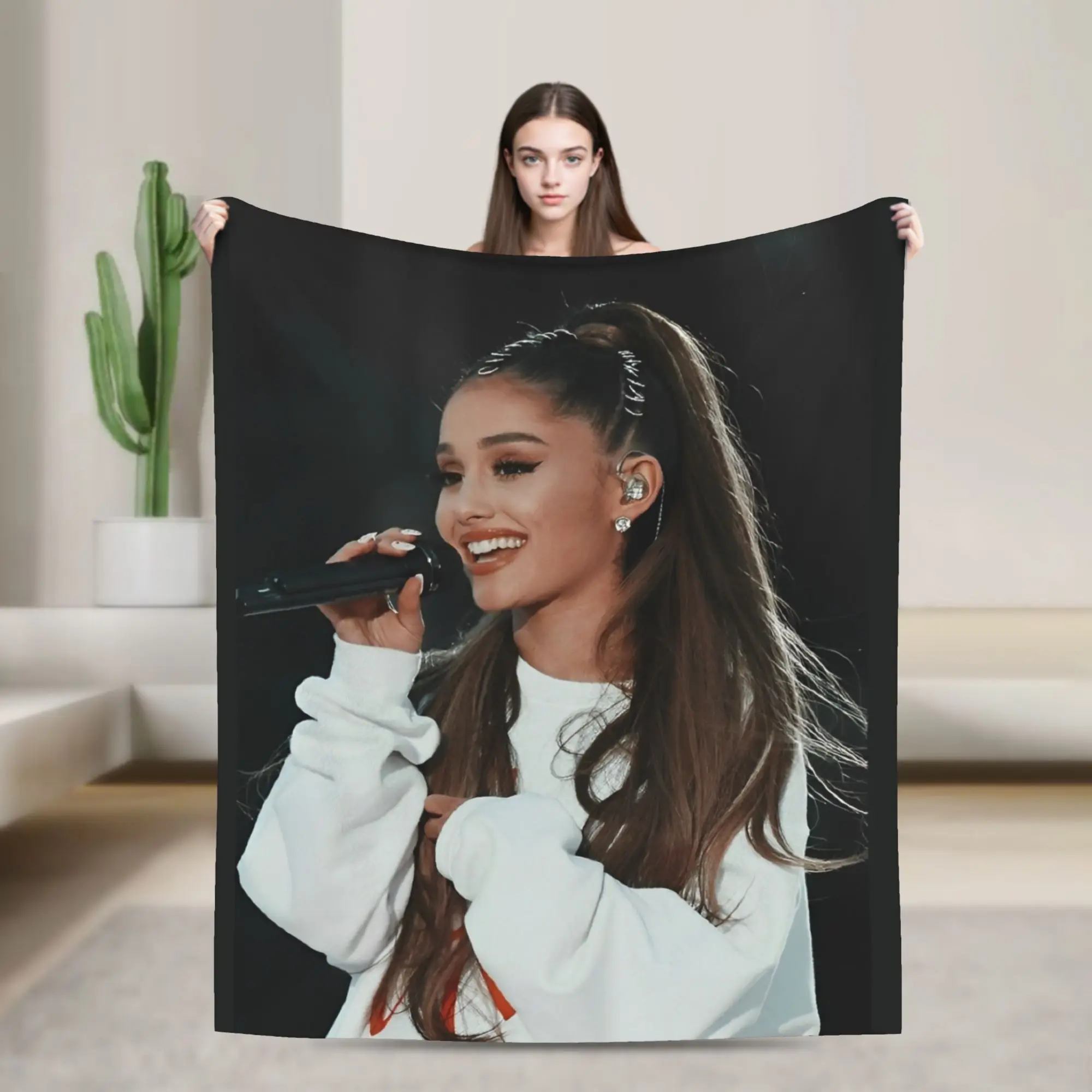 Ariana Grande Knitted Blankets Pop Icon Flannel Throw Blankets Bedroom Sofa Printed Soft Warm Bedsprea,
Ariana Grande Knitted Blankets Pop Icon Flannel Throw Blankets Bedroom Sofa Printed Soft Warm Bedsprea,