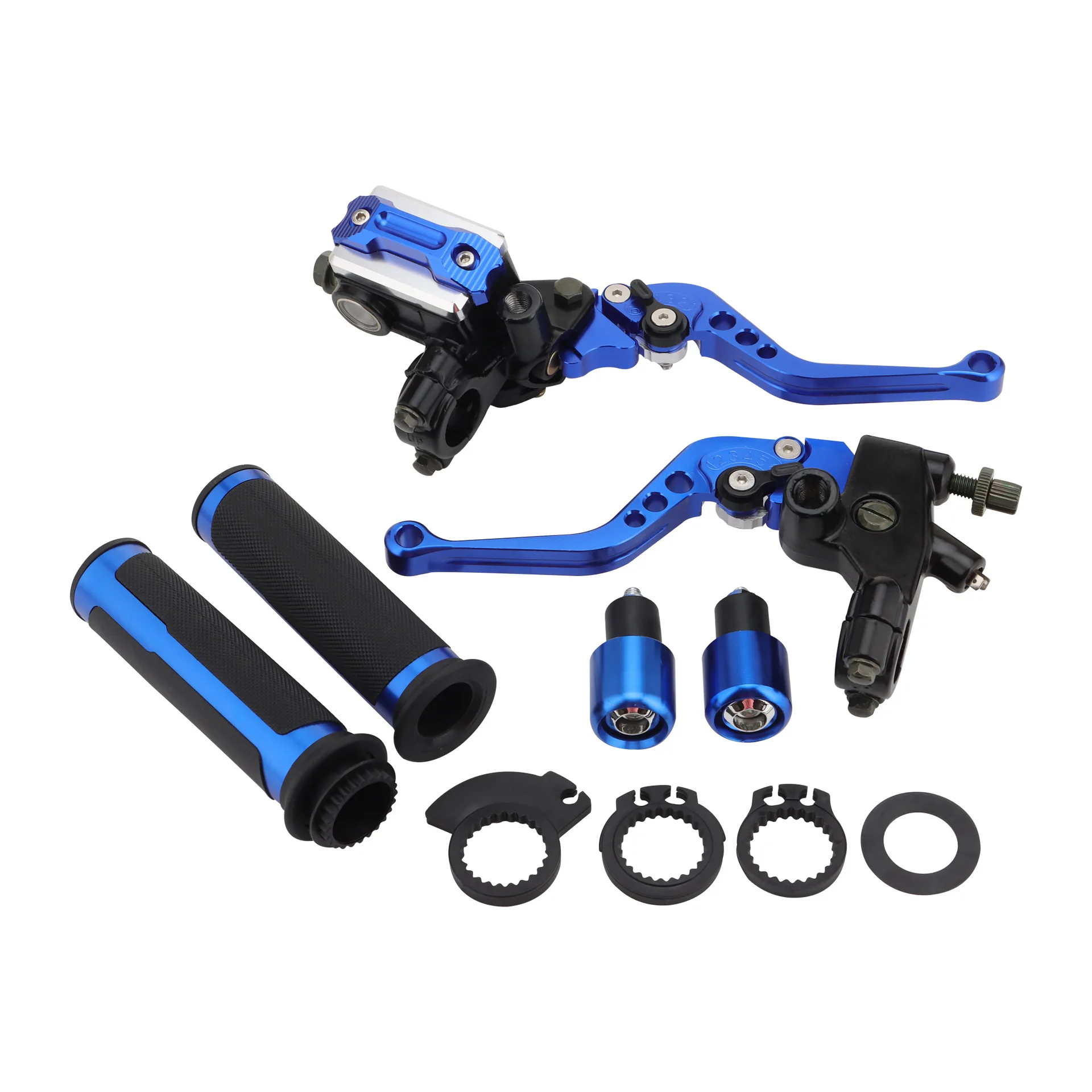 Motorcycle Handlebar Accessories, Clutch Lever, Hand Controller, Jintaizi Clutch+brake Handle Set (blue and Black)
Motorcycle Handlebar Accessories, Clutch Lever, Hand Controller, Jintaizi Clutch+brake Handle Set (blue and Black)
