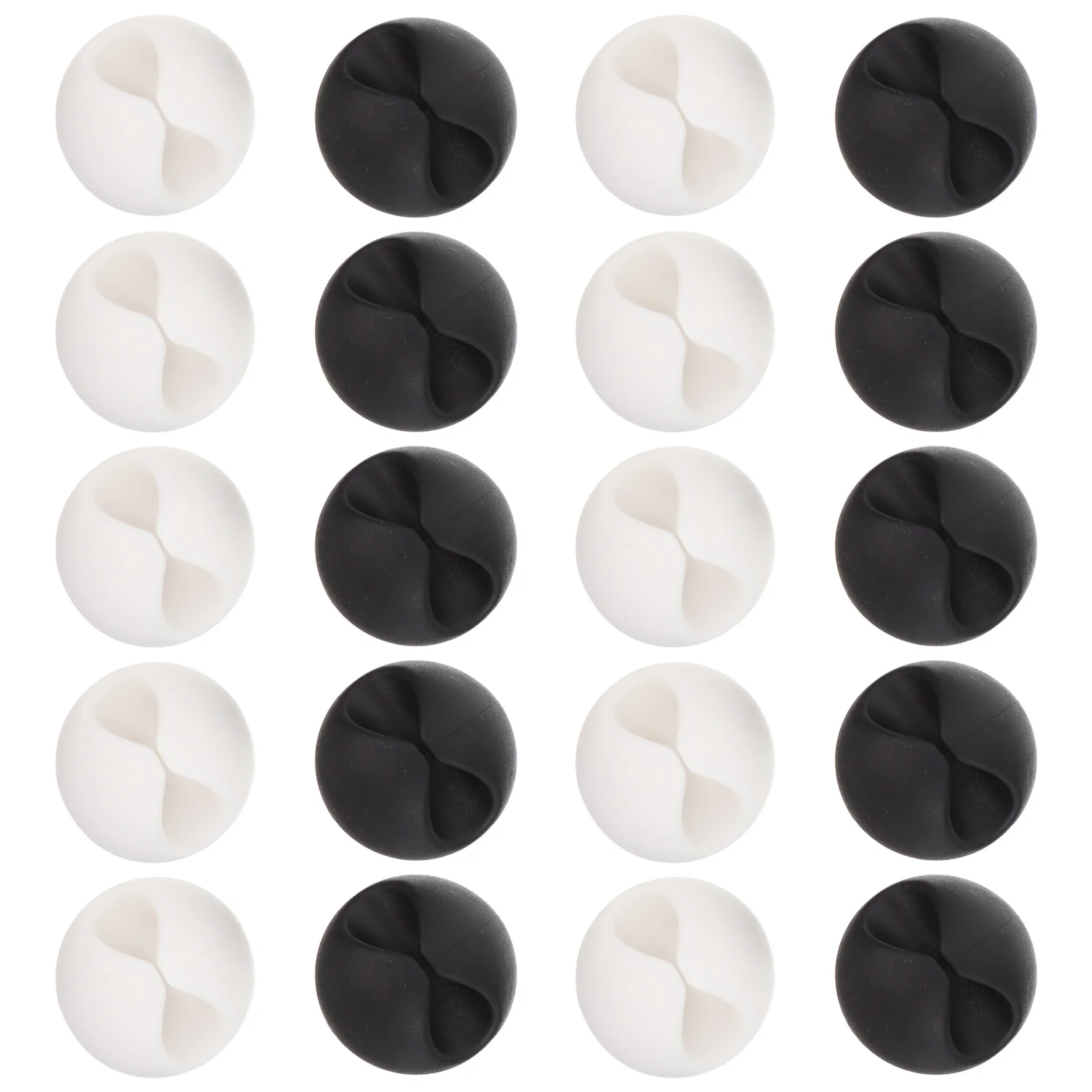 20pcs Cable Manager TPR Desk Organizer for USB Headphone Appliances Cord Fixing Device Lightweight Self Adhesive
20pcs Cable Manager TPR Desk Organizer for USB Headphone Appliances Cord Fixing Device Lightweight Self Adhesive