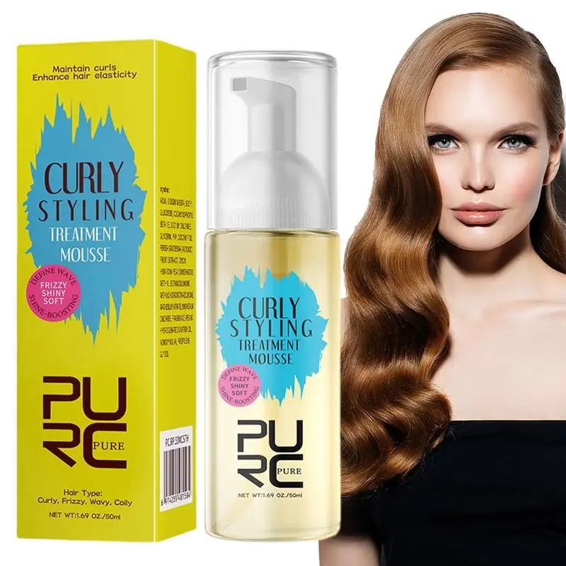 Curly Hair Mousse Natural Hair Mousse For All Curly Hairs Hair Styling Mousse Keeps Hair Hydrated Styled Anti-tangling Anti-friz
Curly Hair Mousse Natural Hair Mousse For All Curly Hairs Hair Styling Mousse Keeps Hair Hydrated Styled Anti-tangling Anti-friz