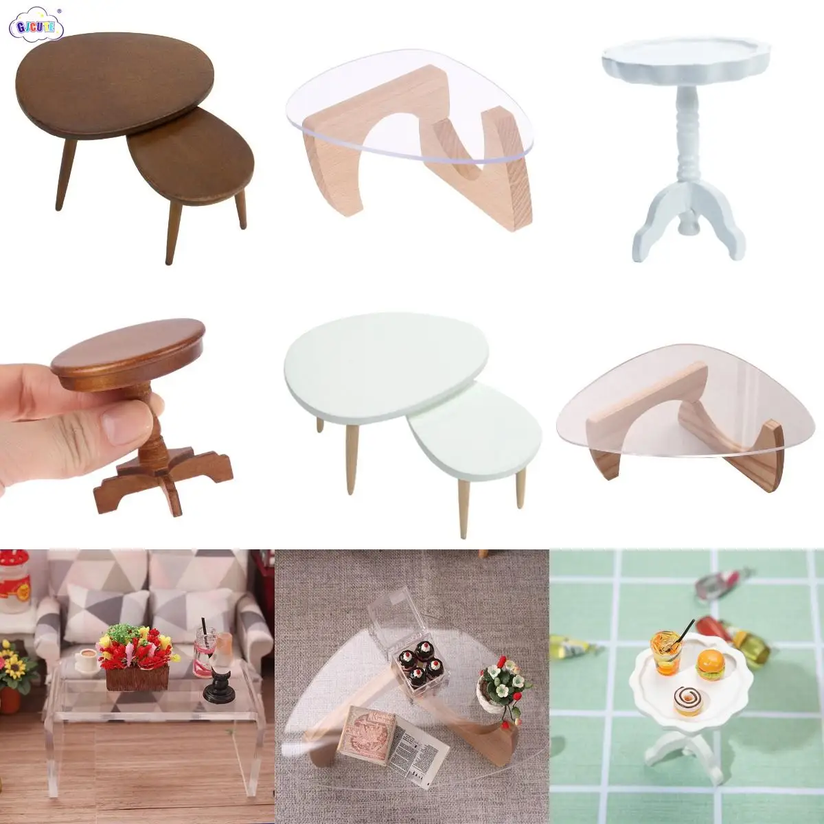 1:6 1:12 Dollhouse Miniature Dining Triangle Coffee Table Tea Table Model Accessories Living Room Furniture Home Decoration Toys
1:6 1:12 Dollhouse Miniature Dining Triangle Coffee Table Tea Table Model Accessories Living Room Furniture Home Decoration Toys