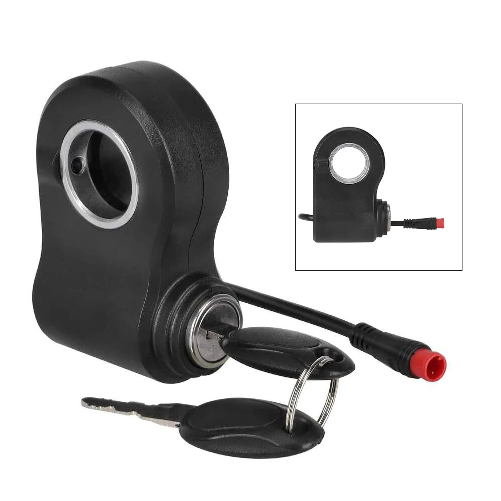 Electric Scooter Ignition Lock Assembly for KuKirin Models with 2Pin Red Connector Replacement Part for Security
Electric Scooter Ignition Lock Assembly for KuKirin Models with 2Pin Red Connector Replacement Part for Security