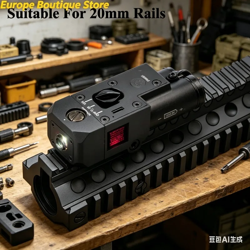 WADSN CQBL Metal IR Gear Red Dot Laser Sight M300 Tactical Light White LED With Dual Operate Switch Airsoft Combat Scout AR
WADSN CQBL Metal IR Gear Red Dot Laser Sight M300 Tactical Light White LED With Dual Operate Switch Airsoft Combat Scout AR