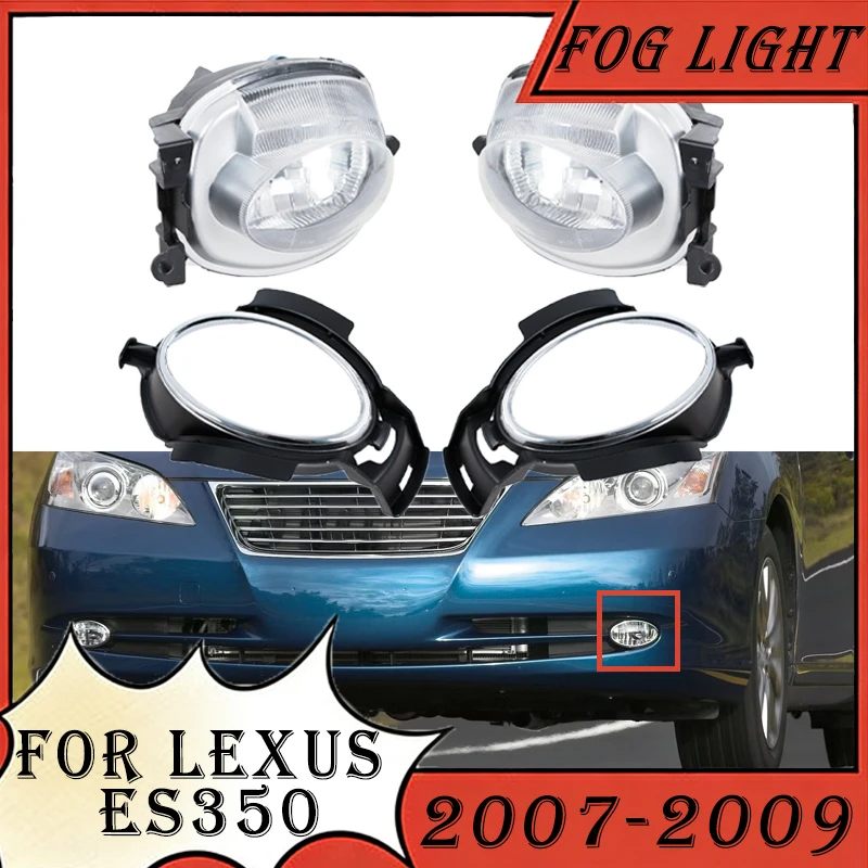 For Lexus ES350 2007 2008 2009 Front Bumper Foglight Fog Lights Cover Driving Lamp Headlight Fog Lamp Trim Grille Frame
For Lexus ES350 2007 2008 2009 Front Bumper Foglight Fog Lights Cover Driving Lamp Headlight Fog Lamp Trim Grille Frame