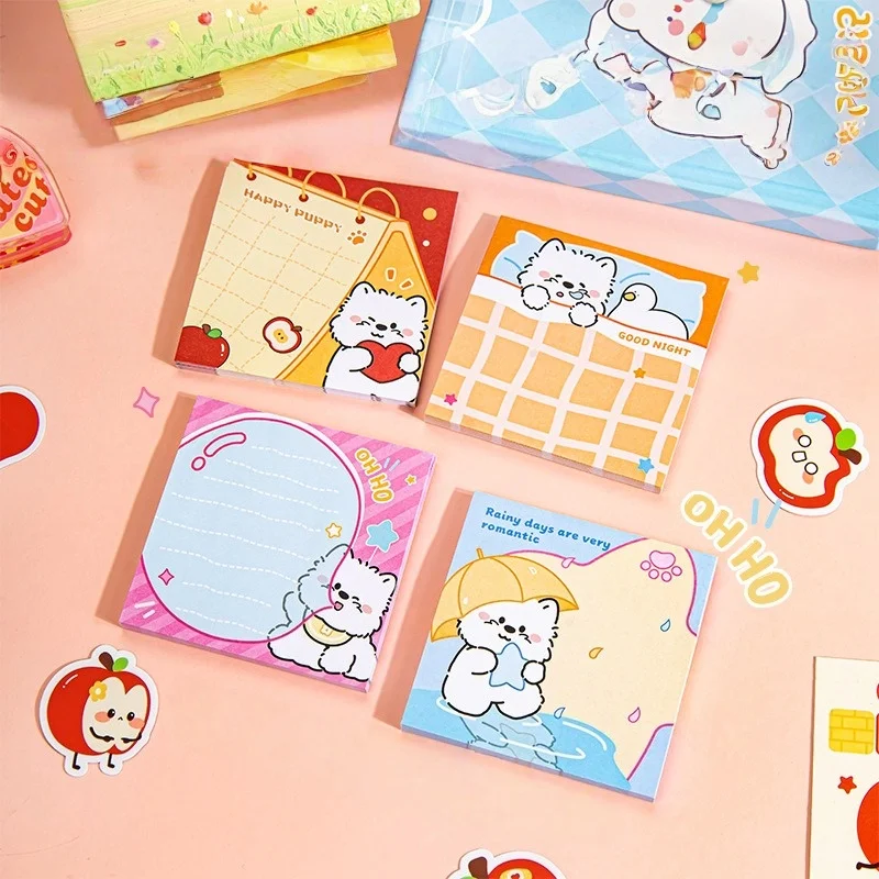 Cute Westie Dog Tearable Sticky Notes for Students, High Aesthetic Adhesive Memo Pads for Messages & Reminders
Cute Westie Dog Tearable Sticky Notes for Students, High Aesthetic Adhesive Memo Pads for Messages & Reminders
