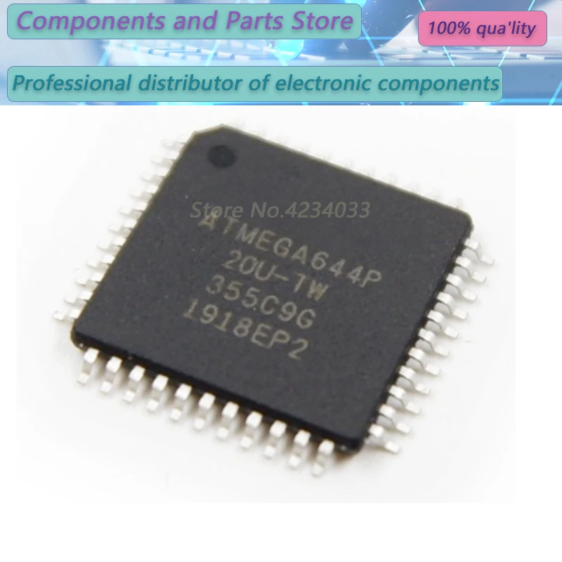 1 шт. 100% новый ATMEGA644P-20AU ATMEGA644P-2 ATMEGA644P QFP44 Интегрированный чип Оригинальный новый
1 шт. 100% новый ATMEGA644P-20AU ATMEGA644P-2 ATMEGA644P QFP44 Интегрированный чип Оригинальный новый