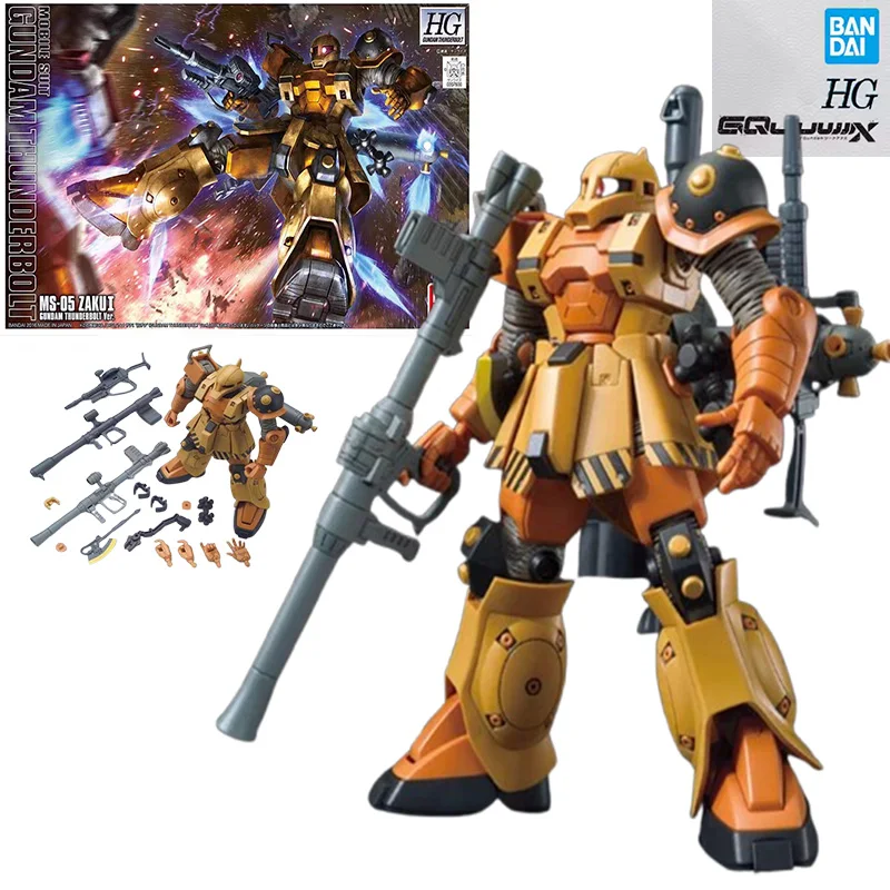 Bandai MODEL KIT HGGT 1/144 ZAKU I THUNDERBOLTAnime Action Figure Assembly Model Toys Model Gifts For boy Collectible Original
Bandai MODEL KIT HGGT 1/144 ZAKU I THUNDERBOLTAnime Action Figure Assembly Model Toys Model Gifts For boy Collectible Original