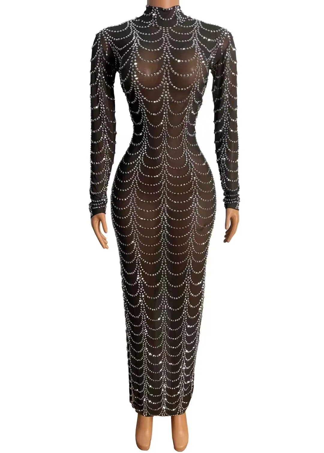 FormalPromLuxuryRhinestonesMeshTransparentLongDressWomenBirthday CelebrateModelsCatwalkStageCrystalsOutfit
FormalPromLuxuryRhinestonesMeshTransparentLongDressWomenBirthday CelebrateModelsCatwalkStageCrystalsOutfit