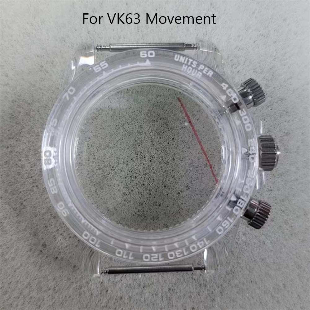 Superb Watch Case Stainless Steel Watch Strap Timing Code Case Solid Bottom for VK63 Movement Watch Replacement Accessories
Superb Watch Case Stainless Steel Watch Strap Timing Code Case Solid Bottom for VK63 Movement Watch Replacement Accessories