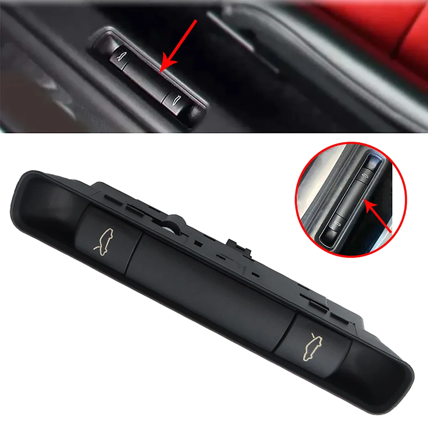 Interior Hood and Decklid Release Switch Cover For Porsche 911 997 987 Boxster Cayman 2005 2006 2007 2008 2009 2010 2011 2012
Interior Hood and Decklid Release Switch Cover For Porsche 911 997 987 Boxster Cayman 2005 2006 2007 2008 2009 2010 2011 2012