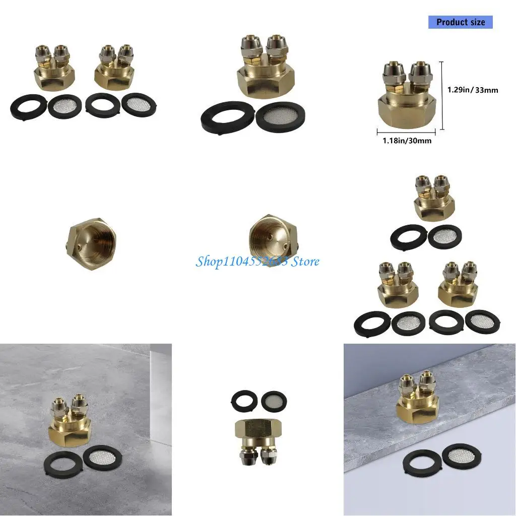 Y6GD 3/4inch to Double 1/4inch Hose Adapter Enduring Drip Irrigation Hose Connector
Y6GD 3/4inch to Double 1/4inch Hose Adapter Enduring Drip Irrigation Hose Connector