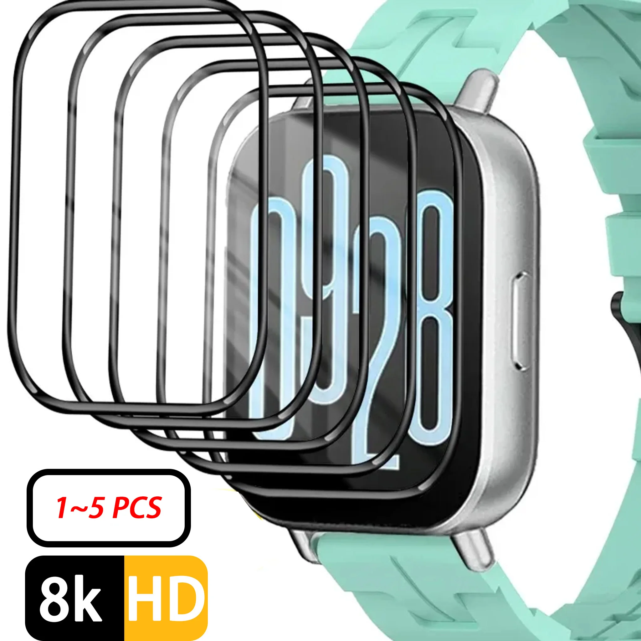 1-5pcs Screen Film For Xiaomi Redmi Watch 5 Screen Protector Scratch Resistant Film Ultra HD Full Coverage Protection Accessory
1-5pcs Screen Film For Xiaomi Redmi Watch 5 Screen Protector Scratch Resistant Film Ultra HD Full Coverage Protection Accessory