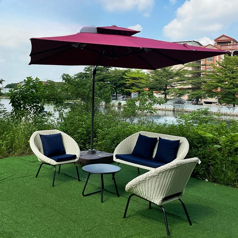 Outdoor leisure rattan sofa outdoor garden courtyard waterproof sunscreen chair living room cafe hotel single lounge chair
Outdoor leisure rattan sofa outdoor garden courtyard waterproof sunscreen chair living room cafe hotel single lounge chair