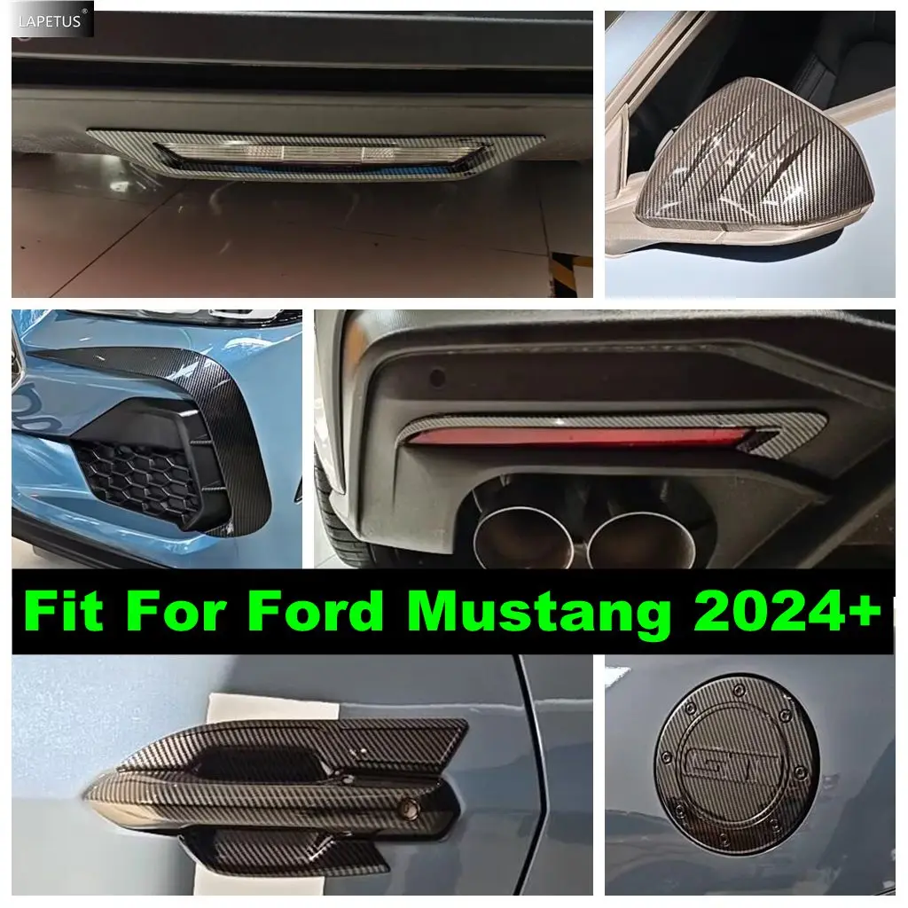 ABS Carbon Fiber For Ford Mustang 2024 2025 Car Rear Fog Light / Rearview Mirror / Front Corner Stripes Cover Trim Accessories
ABS Carbon Fiber For Ford Mustang 2024 2025 Car Rear Fog Light / Rearview Mirror / Front Corner Stripes Cover Trim Accessories