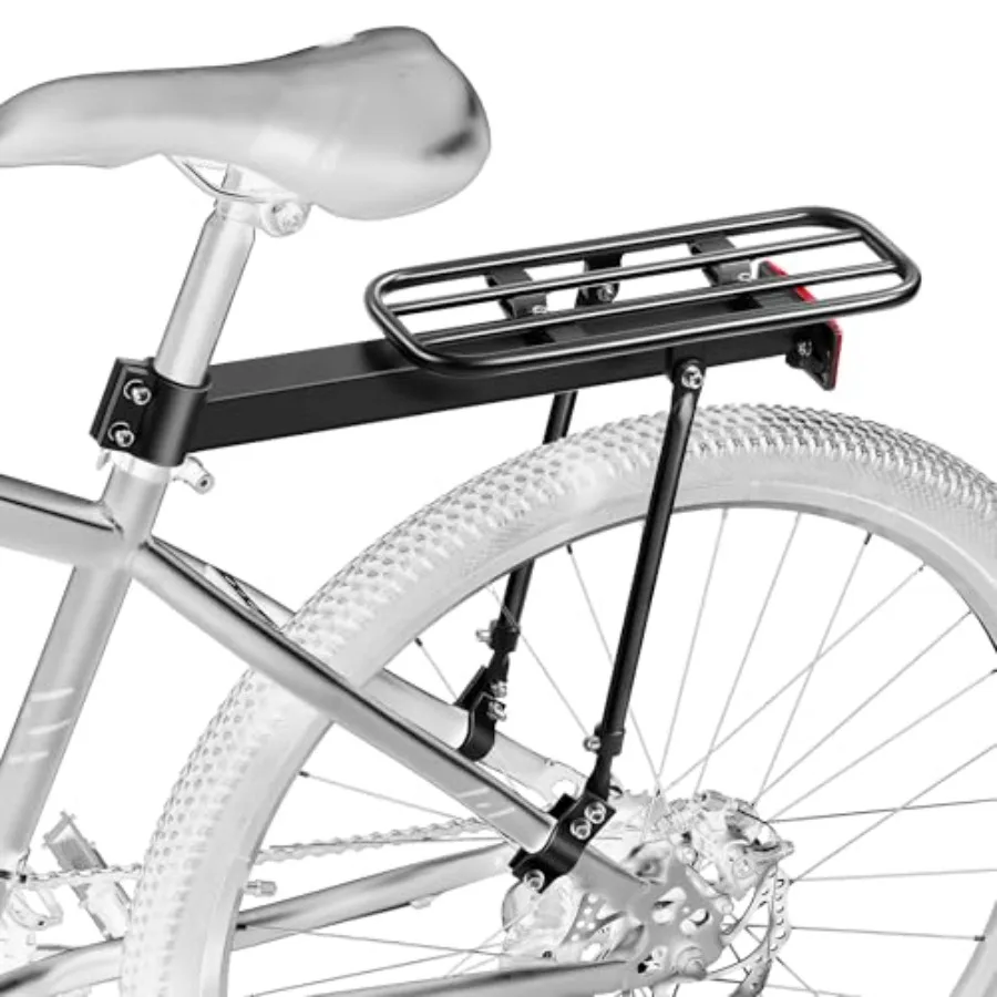 Rear Bike RackBike Cargo Rack Aluminum Alloy Large Size Reflective Full - Enclosed Integrated Chuck Universal
Rear Bike RackBike Cargo Rack Aluminum Alloy Large Size Reflective Full - Enclosed Integrated Chuck Universal