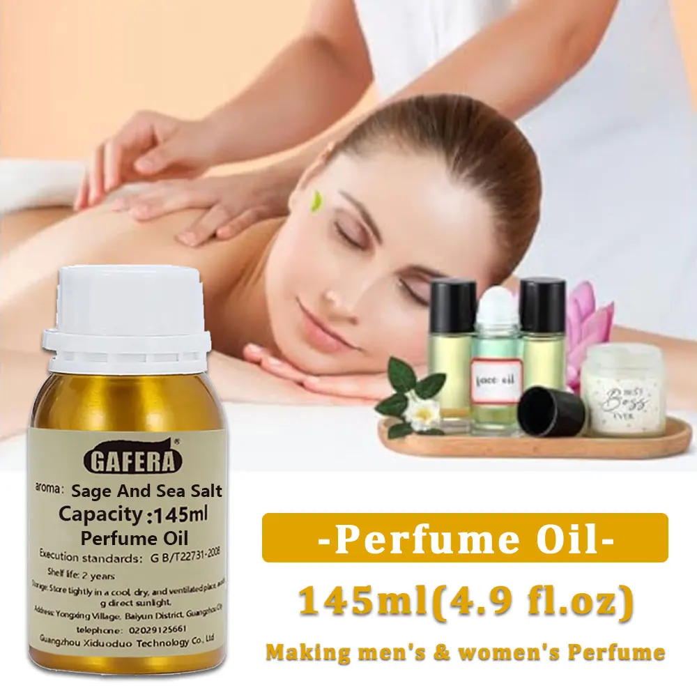 GAFERA 145ml Sage And Sea Salt Perfume Oil, Essential Oil For DIY Men's Women's Perfume Handmade Self-Adjusting Brand Fragrance
GAFERA 145ml Sage And Sea Salt Perfume Oil, Essential Oil For DIY Men's Women's Perfume Handmade Self-Adjusting Brand Fragrance