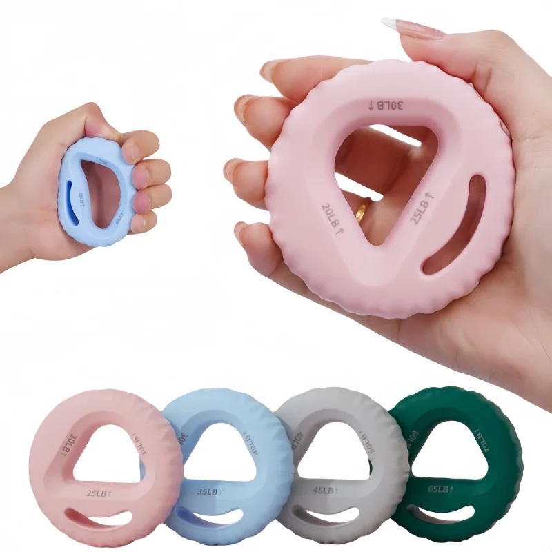 1pcs Silicone Grip Circle Portable Grip Force Five Finger Grip Circle Strengthen Hand Strength Wrist Joint Finger Workout Tool
1pcs Silicone Grip Circle Portable Grip Force Five Finger Grip Circle Strengthen Hand Strength Wrist Joint Finger Workout Tool