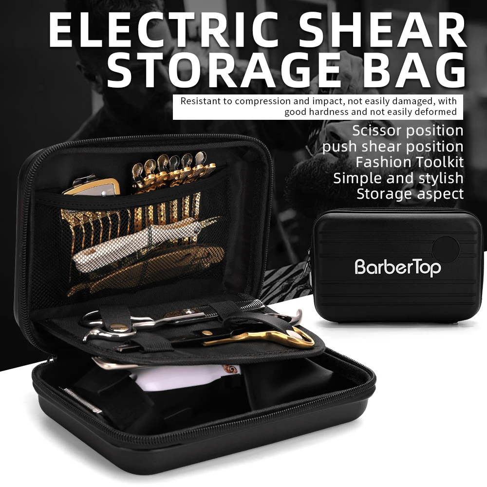 Speciality Barber Box Shockproof Hair Scissors Case Bag Barber Resistance Trimmer Suitcase Waterproof High-capacity Styling Tool
Speciality Barber Box Shockproof Hair Scissors Case Bag Barber Resistance Trimmer Suitcase Waterproof High-capacity Styling Tool