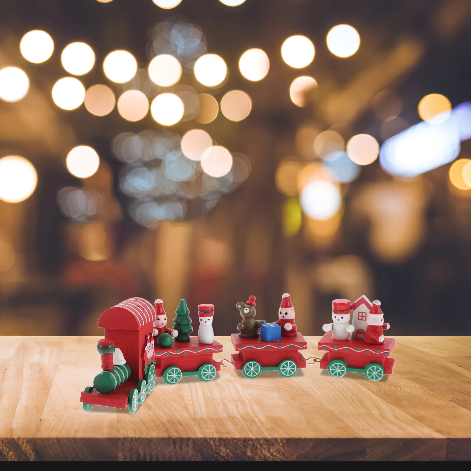 Christmas Wooden Train Decoration 21x5cm Exquisite Ornament for Xmas Tree Home Office Cafe Children Gift Party Table Decor
Christmas Wooden Train Decoration 21x5cm Exquisite Ornament for Xmas Tree Home Office Cafe Children Gift Party Table Decor