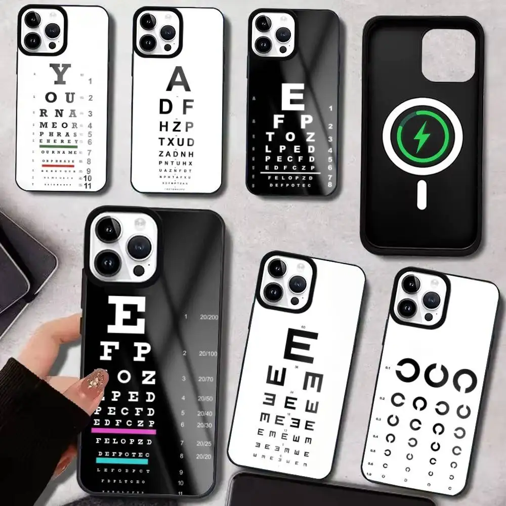 Medical Eye Vision Chart Phone Case For iPhone17,16,15,14,13,12,11 Plus,Pro Max Magnetic For Magsafe Wireless Charging
Medical Eye Vision Chart Phone Case For iPhone17,16,15,14,13,12,11 Plus,Pro Max Magnetic For Magsafe Wireless Charging