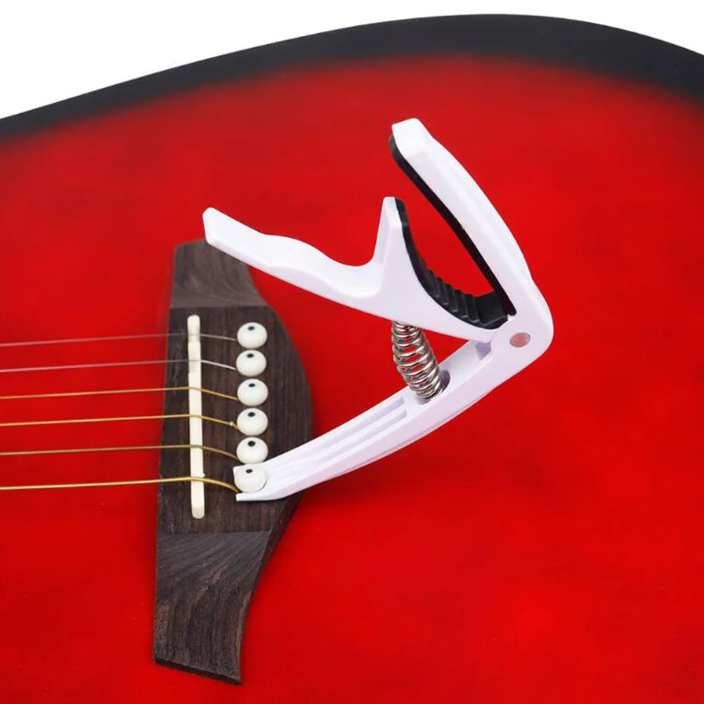 2Pcs Guitar Capos Professional ABS Material Easy Key Changes for Acoustic Electric Ukulele Accessories Guitar Capo
2Pcs Guitar Capos Professional ABS Material Easy Key Changes for Acoustic Electric Ukulele Accessories Guitar Capo