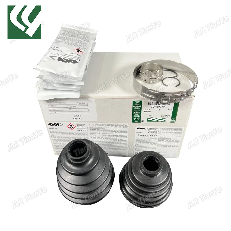 Inner and Outer Front Axle Driveshaft CV Joint Boot Kit For Land Rover Discovery LR3 LR4 Range Rover Sport 2005 - 2013 TDR500100
Inner and Outer Front Axle Driveshaft CV Joint Boot Kit For Land Rover Discovery LR3 LR4 Range Rover Sport 2005 - 2013 TDR500100