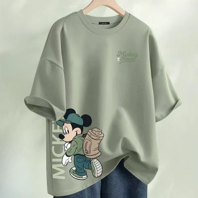 одежда для женщин Летняя женская футболка Mickey Petite! 100% хлопок, свободный крой, короткий рукав, мягкий, дышащий, парные комплекты для родителей и детей XS/S
одежда для женщин Летняя женская футболка Mickey Petite! 100% хлопок, свободный крой, короткий рукав, мягкий, дышащий, парные комплекты для родителей и детей XS/S