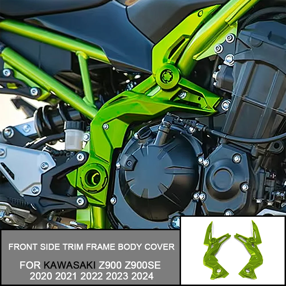 For Kawasaki Z900 Z900SE 2020 2021 2022 2023 2024 Front Side Trim Frame Body Cover Panel Motorcycle Engine Fairing Accessories
For Kawasaki Z900 Z900SE 2020 2021 2022 2023 2024 Front Side Trim Frame Body Cover Panel Motorcycle Engine Fairing Accessories