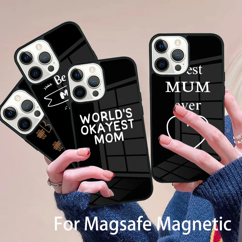 Best Mom Ever Phone Case Magesafe Magnetic Wireless Charge Cover For IPhone 16 11 12 13 14 15 Pro Max Plus Mini
Best Mom Ever Phone Case Magesafe Magnetic Wireless Charge Cover For IPhone 16 11 12 13 14 15 Pro Max Plus Mini