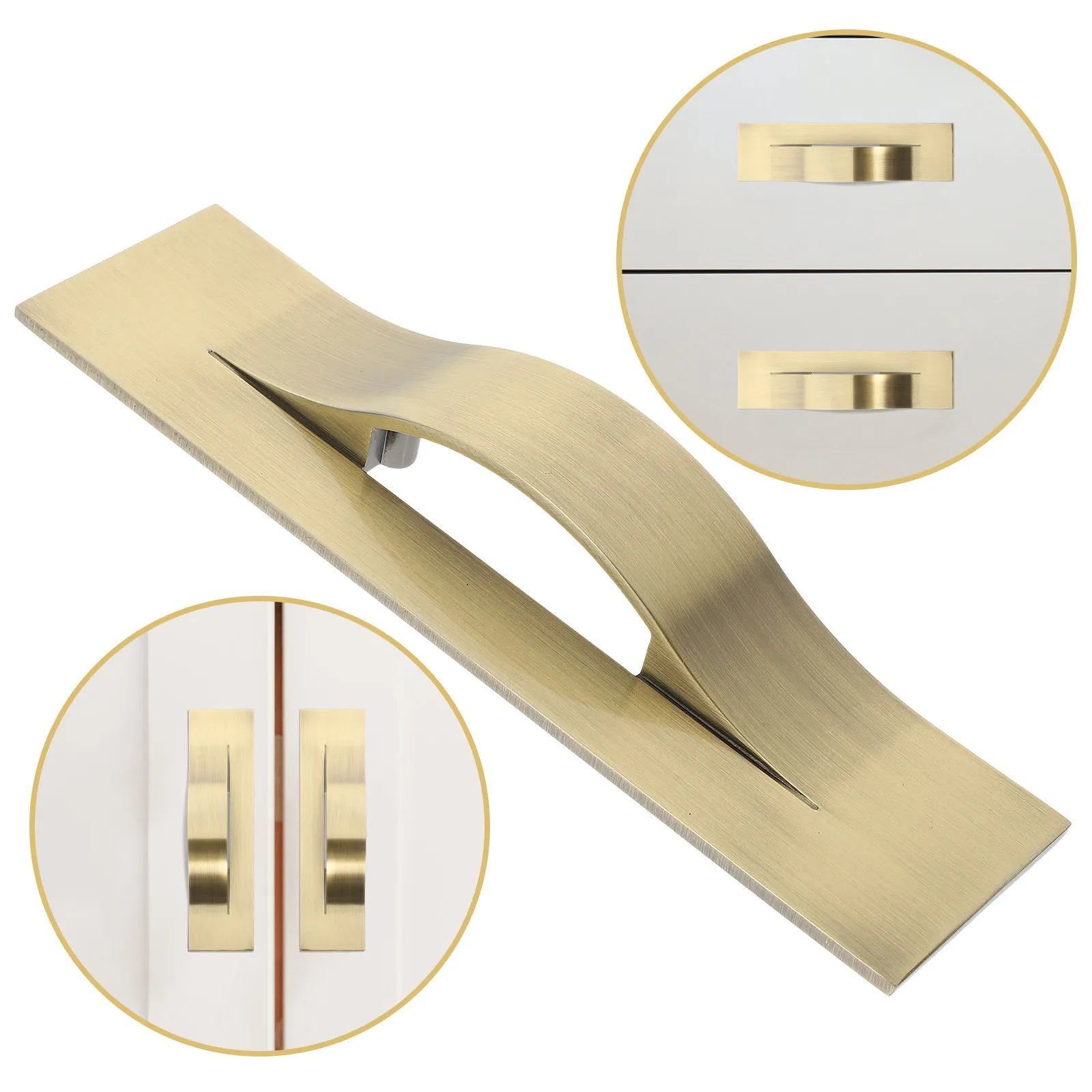 Zinc Alloy Minimalist Invisible Cabinet Handle Modern Kitchen Door Pull for Cupboards Drawers Wardrobes Bathroom Closet
Zinc Alloy Minimalist Invisible Cabinet Handle Modern Kitchen Door Pull for Cupboards Drawers Wardrobes Bathroom Closet