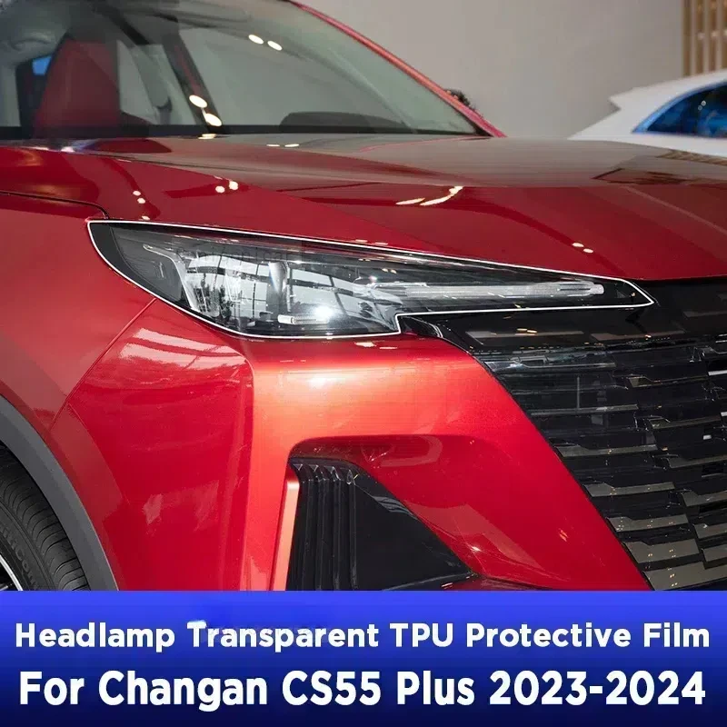 Car Headlight Protection Transparent Anti-Scratch Protective Film TPU Stickers For Changan CS55 Plus 2023 2024 Accessories
Car Headlight Protection Transparent Anti-Scratch Protective Film TPU Stickers For Changan CS55 Plus 2023 2024 Accessories
