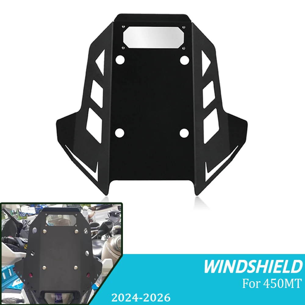 For CFMOTO 450MT 450 MT IBEX450 2024 2025 2026 Motorcycle Windscreen Windshield Fairing Wind Deflector Cover Guard Protector
For CFMOTO 450MT 450 MT IBEX450 2024 2025 2026 Motorcycle Windscreen Windshield Fairing Wind Deflector Cover Guard Protector