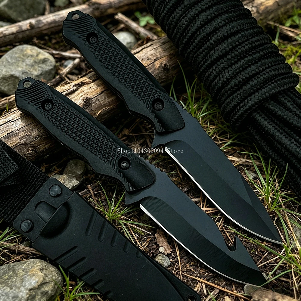 Durable 5CR13MOV Outdoor Camping Fishing Fixed Knife Climbing Hiking Backpacking Tool Jungle Adventure Practical Portable Knives
Durable 5CR13MOV Outdoor Camping Fishing Fixed Knife Climbing Hiking Backpacking Tool Jungle Adventure Practical Portable Knives