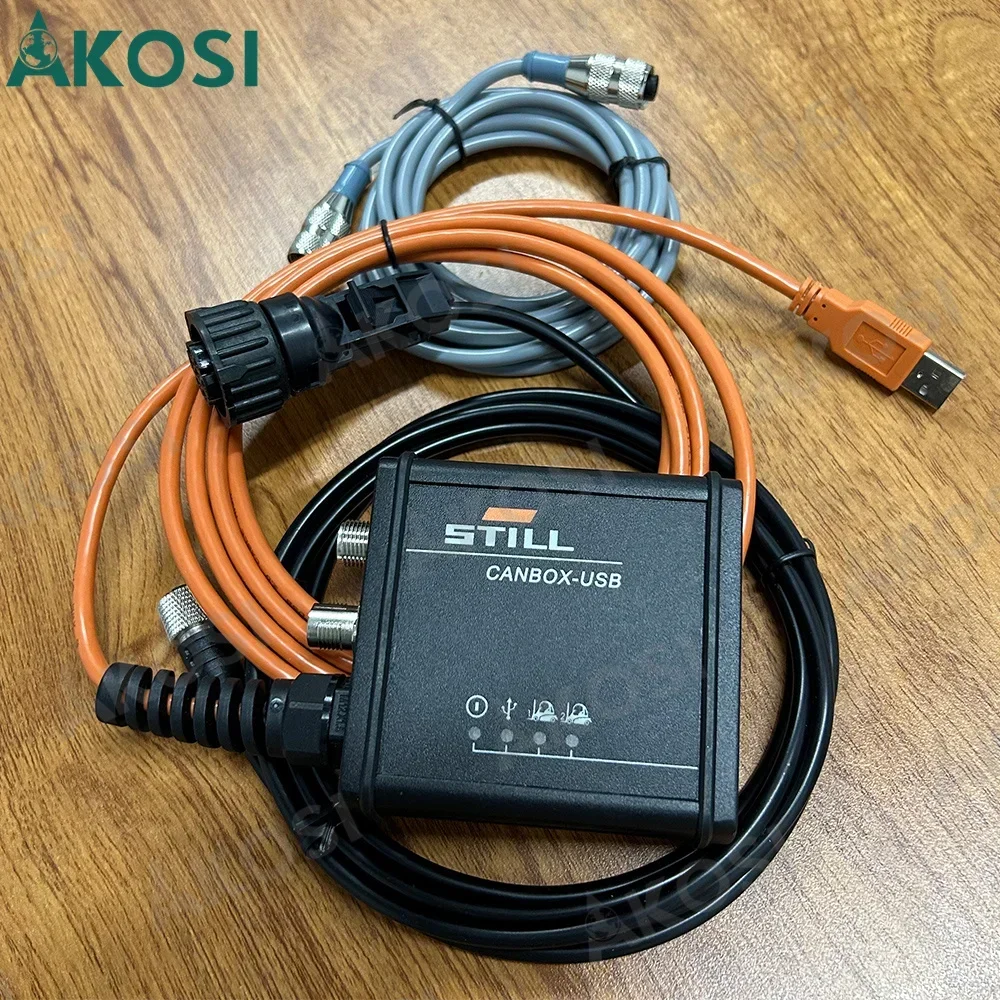 Оригинал для вилочного погрузчика Still Canbox 50983605400 Диагностический кабель Still Интерфейсная коробка Can Bus Line Still CANBOX 2, диагностический инструмент
Оригинал для вилочного погрузчика Still Canbox 50983605400 Диагностический кабель Still Интерфейсная коробка Can Bus Line Still CANBOX 2, диагностический инструмент