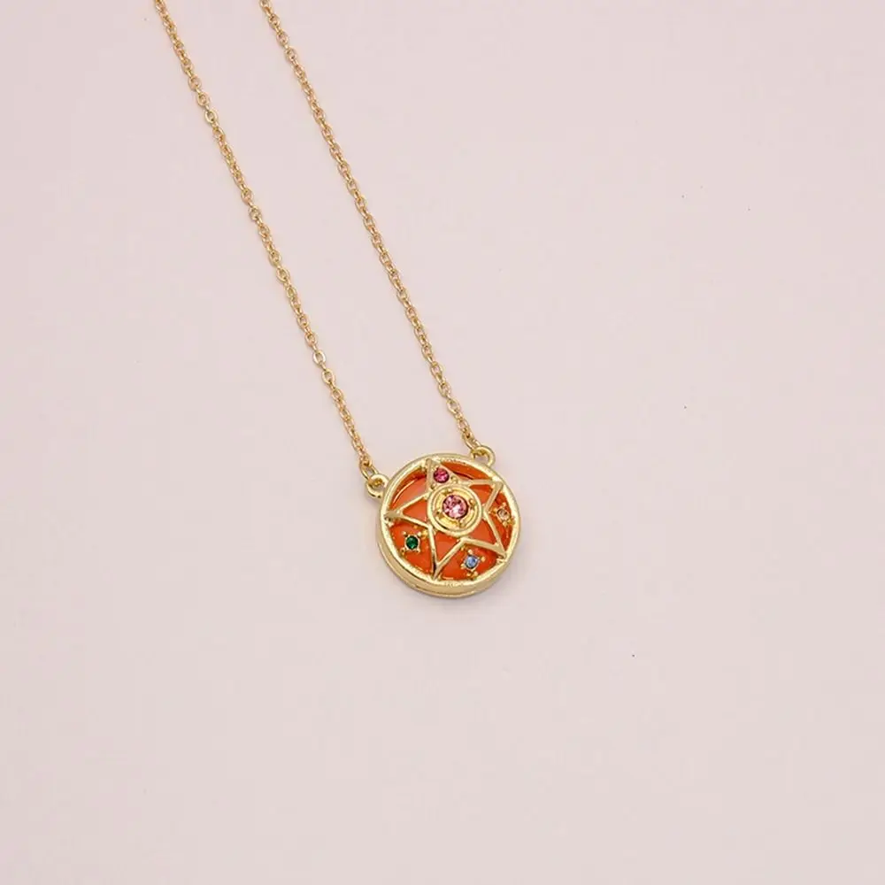 Cute Metal Anime Necklace Cosplay Props Jewelry Magic Wand Crystal Necklace DIY Crystal Cosplay Pendant For 
Cute Metal Anime Necklace Cosplay Props Jewelry Magic Wand Crystal Necklace DIY Crystal Cosplay Pendant For