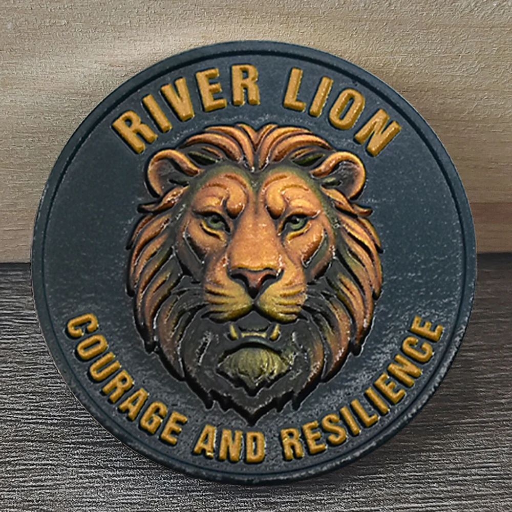 River Lion Courage and Resilience Military Challenge Coin Nigerian Navy Marines Commemorative Collectible Coin Souvenir Gift
River Lion Courage and Resilience Military Challenge Coin Nigerian Navy Marines Commemorative Collectible Coin Souvenir Gift