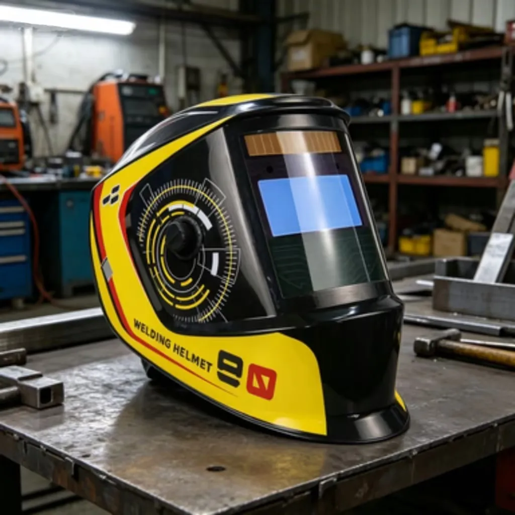 Auto Darkening Welding Helmet True Color, DIN5-13 Solar Mask, Clear View Eye Protection
Auto Darkening Welding Helmet True Color, DIN5-13 Solar Mask, Clear View Eye Protection