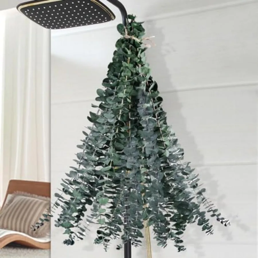 Dried Eucalyptus for Shower Hanging - 17'' Real Large Preserved Eucalyptus Stems Green Home Decor, 100% Made from Fresh Eucalyp
Dried Eucalyptus for Shower Hanging - 17'' Real Large Preserved Eucalyptus Stems Green Home Decor, 100% Made from Fresh Eucalyp