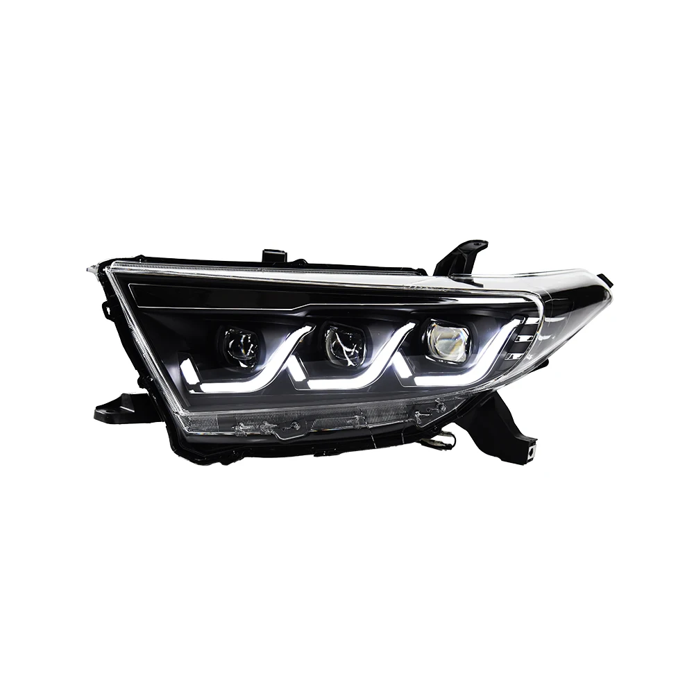 Светодиодные фары для Toyota Highlander Kluger 2012-2014, модернизированные, с тремя линзами, динамическим светом, для квадроциклов и мотовездеходов
Светодиодные фары для Toyota Highlander Kluger 2012-2014, модернизированные, с тремя линзами, динамическим светом, для квадроциклов и мотовездеходов