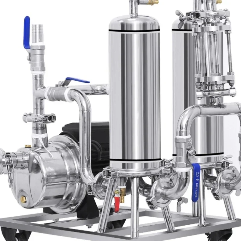 Solid and sturdy Stainless steel Baijiu filter self brewing filter, aging machine, household small grape wine filter, commercial
Solid and sturdy Stainless steel Baijiu filter self brewing filter, aging machine, household small grape wine filter, commercial