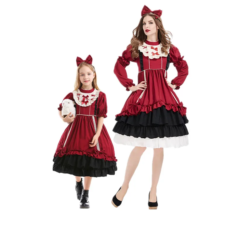 Halloween Witch Princess Dress Red Lolita Skirt Performance Costume Children's Cosplay Outfit Polyester Material Fairy Tale T...
Halloween Witch Princess Dress Red Lolita Skirt Performance Costume Children's Cosplay Outfit Polyester Material Fairy Tale T...