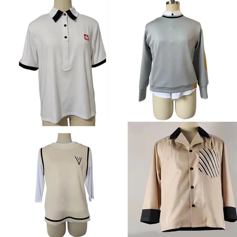 Anime Mikejima Madara Cosplay KAZEHAYA TATSUMI Costume SHIRATORI AIRA Tops Halloween Shino Hajime Sets Custom Size
Anime Mikejima Madara Cosplay KAZEHAYA TATSUMI Costume SHIRATORI AIRA Tops Halloween Shino Hajime Sets Custom Size