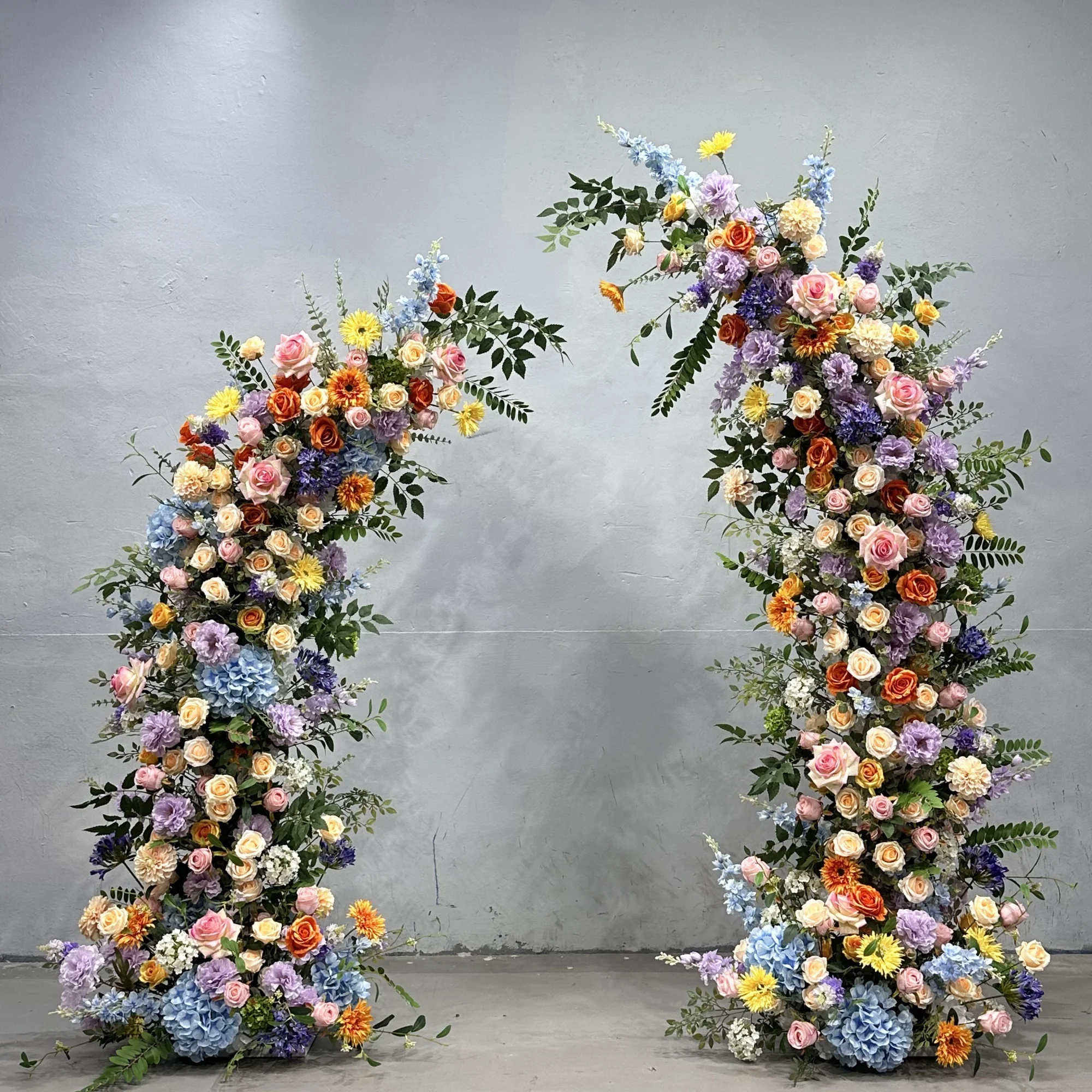 ATV New Colorful Artificial Wedding Arch Floral Arrangement Multicolour Rose Hydrangea Flower Arch For Wedding Event Decoration
ATV New Colorful Artificial Wedding Arch Floral Arrangement Multicolour Rose Hydrangea Flower Arch For Wedding Event Decoration
