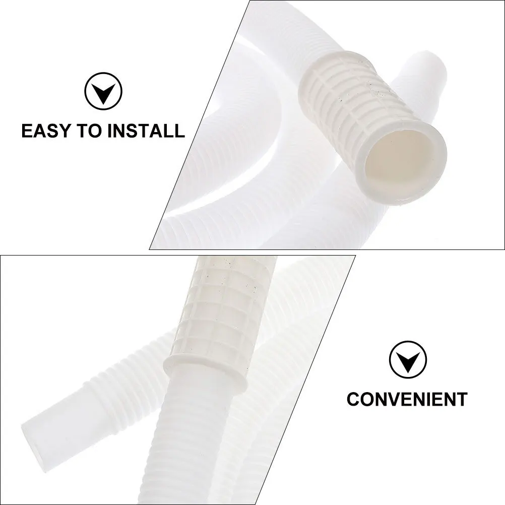 Air Conditioner Drain Hose Replacement Flexible Tubing Clamp Kit Portable Drainage Pipe Water Drain Hose for Units
Air Conditioner Drain Hose Replacement Flexible Tubing Clamp Kit Portable Drainage Pipe Water Drain Hose for Units